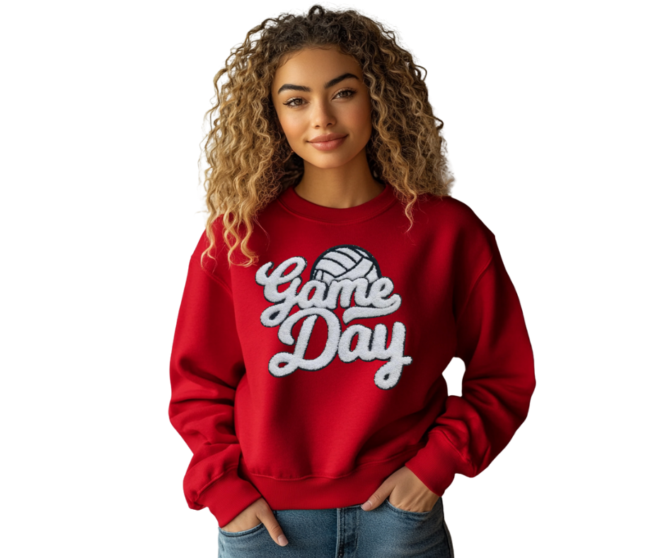 Volleyball Game Day Sweatshirt