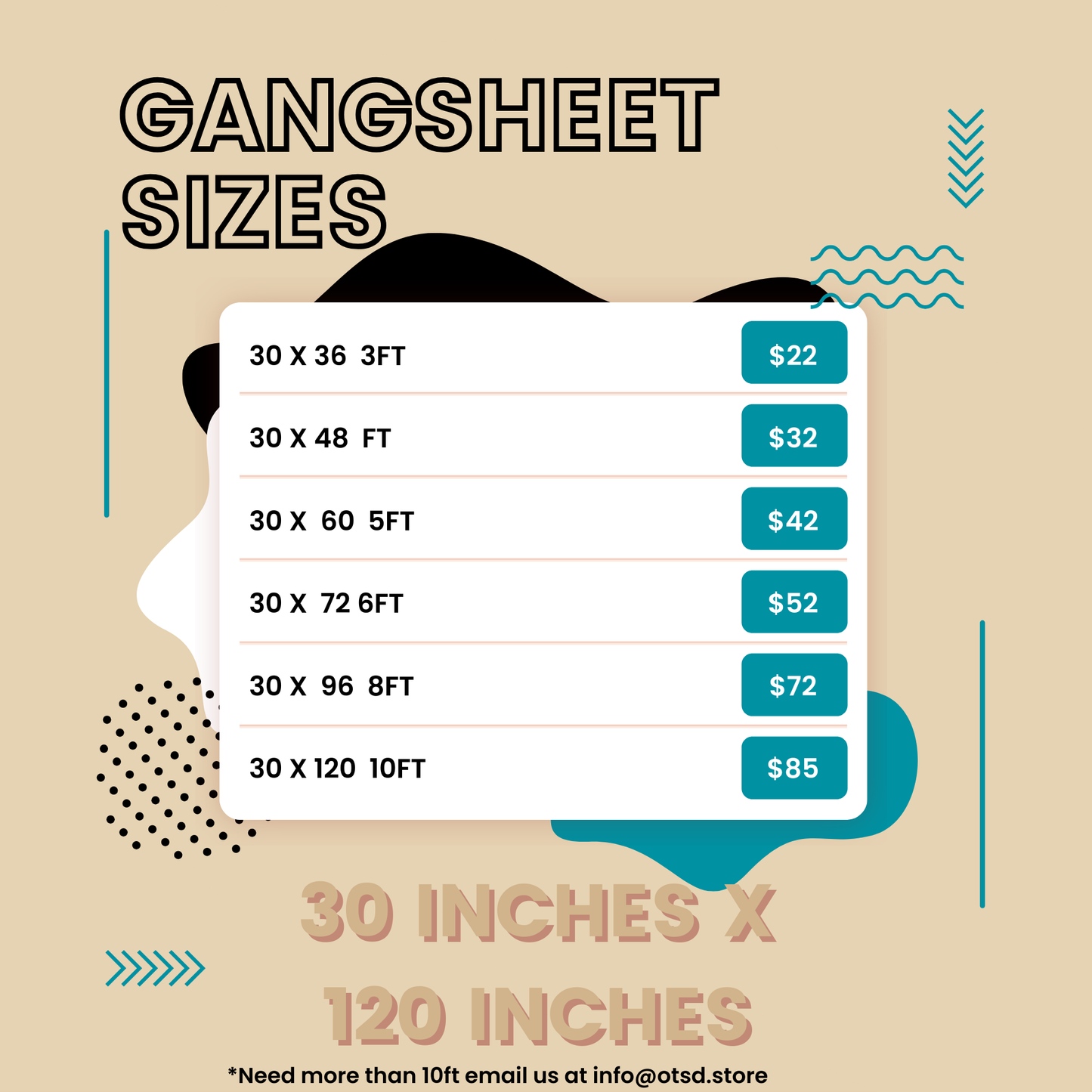 Create a Gang Sheet
