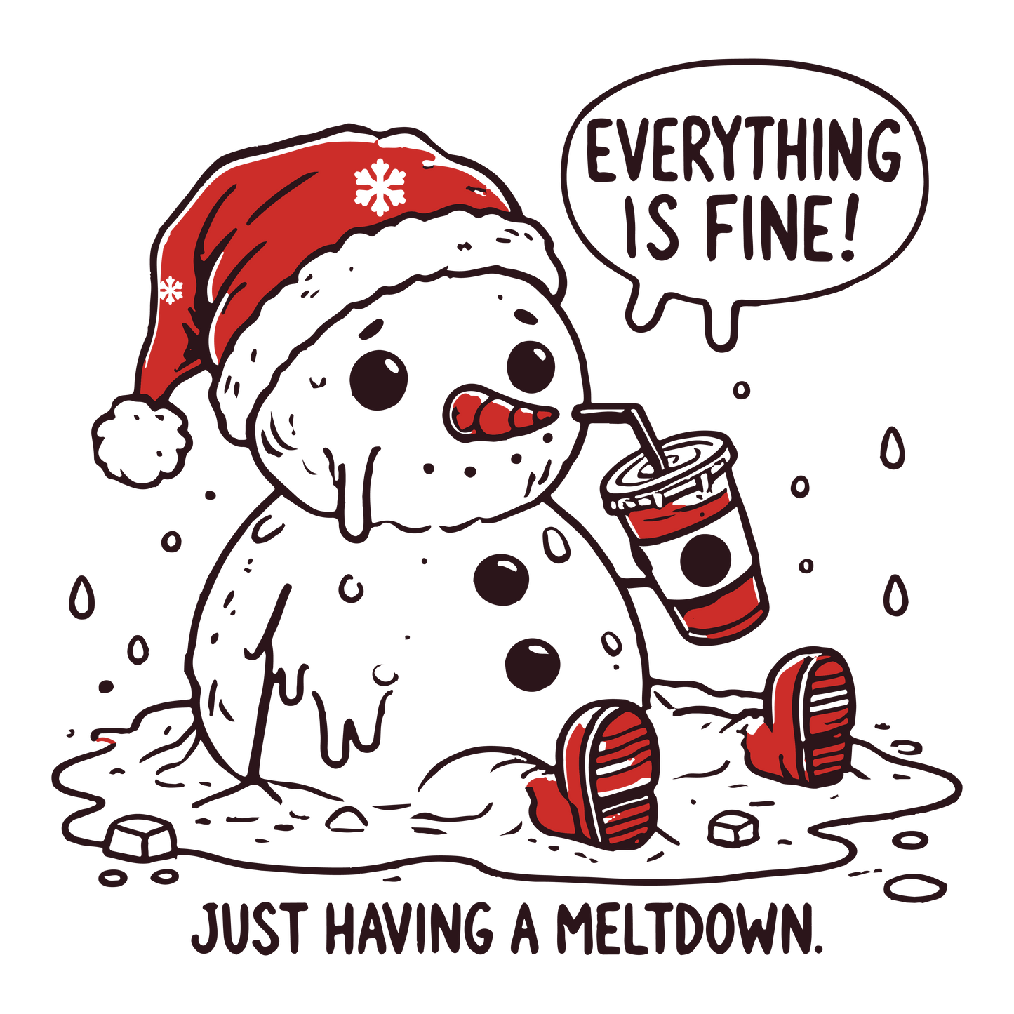 Meltdown Snowman