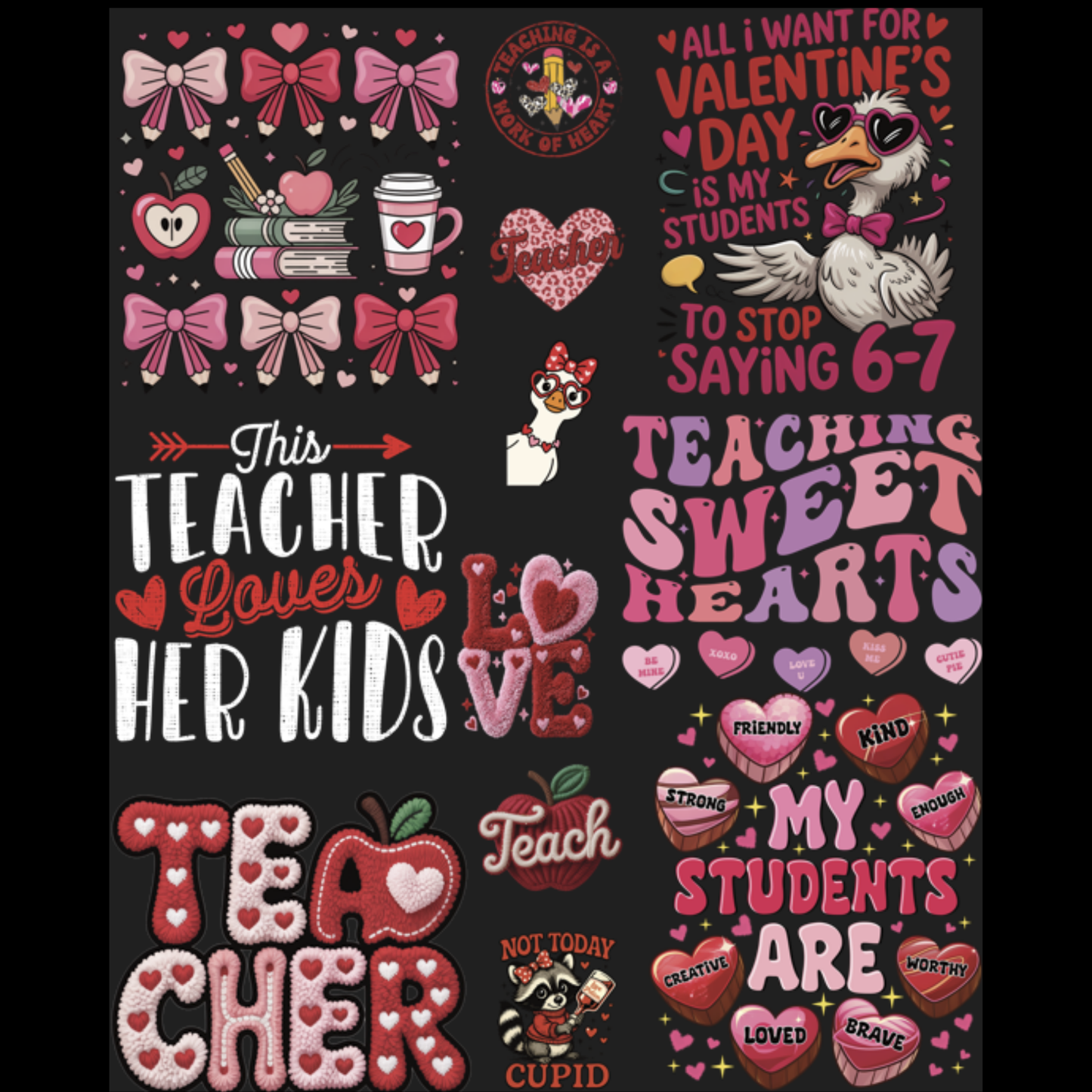 Teacher Valentine Gangsheet