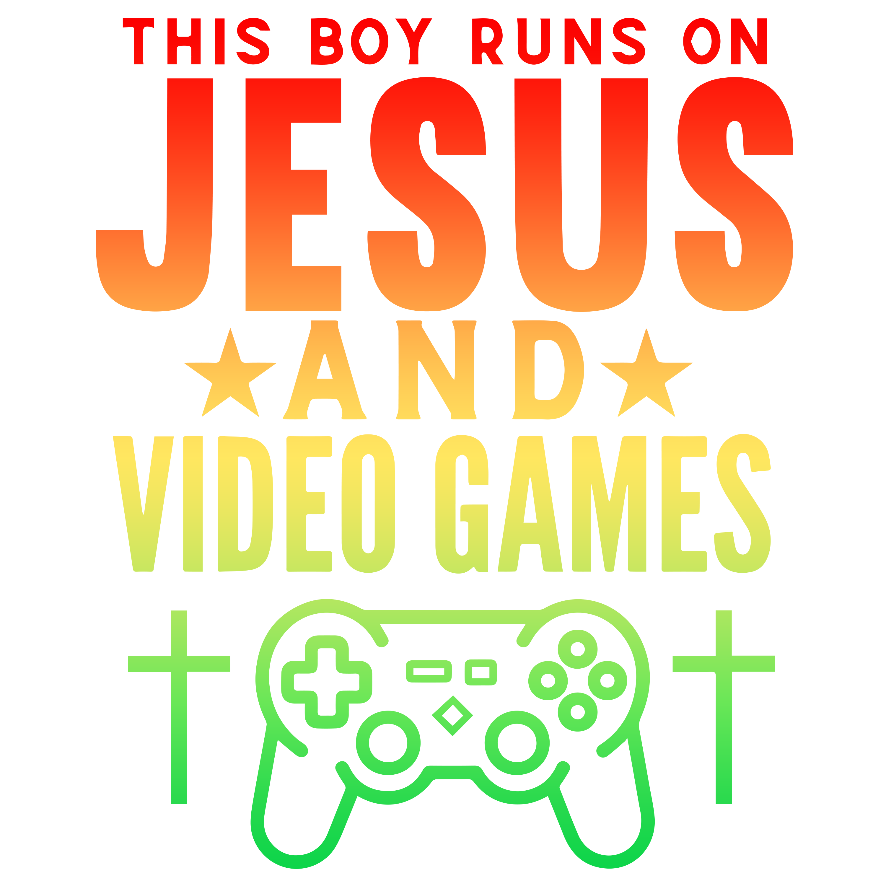 JESUS & VIDEO GAMES – ON THE SPOT DESIGNS