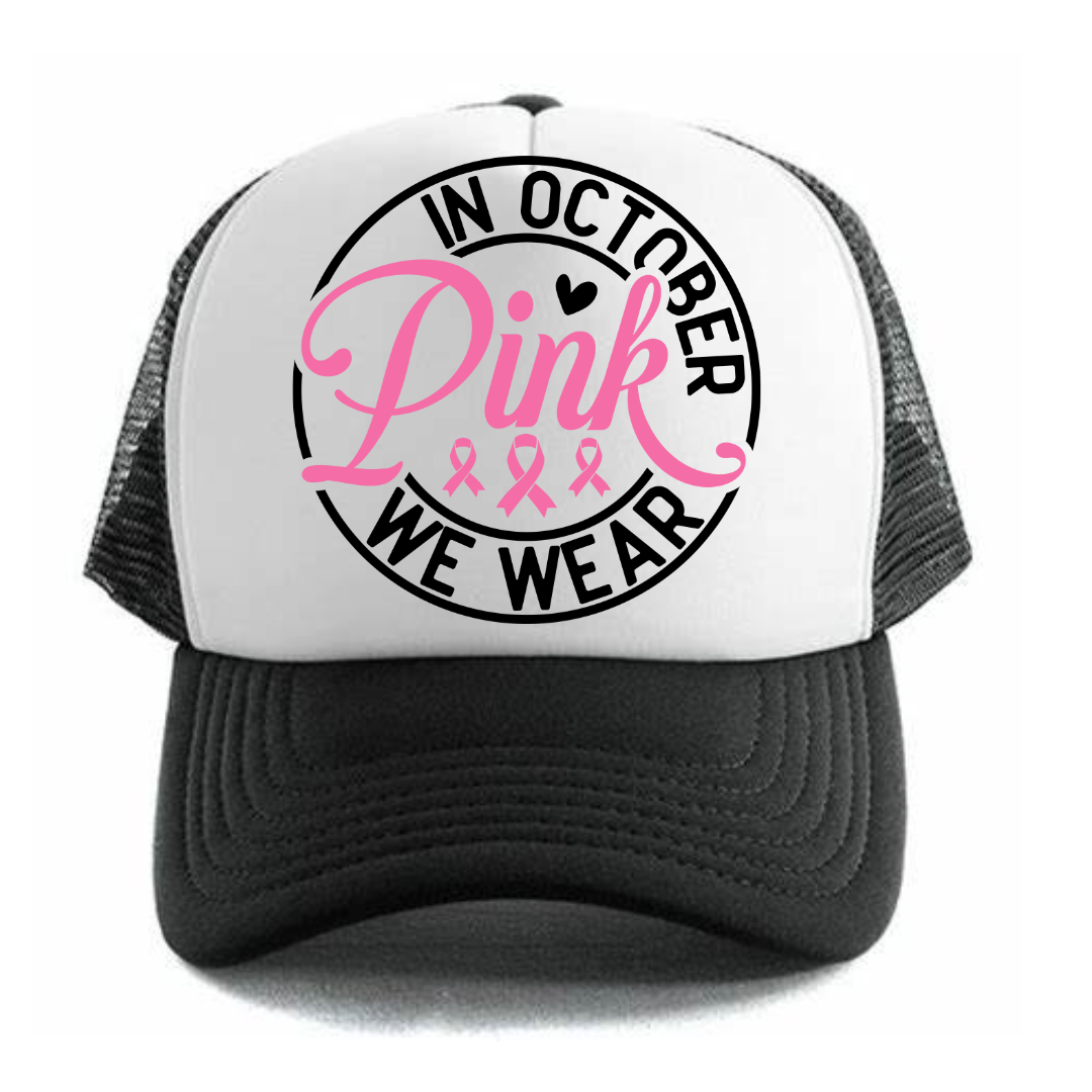 WE WEAR PINK HAT