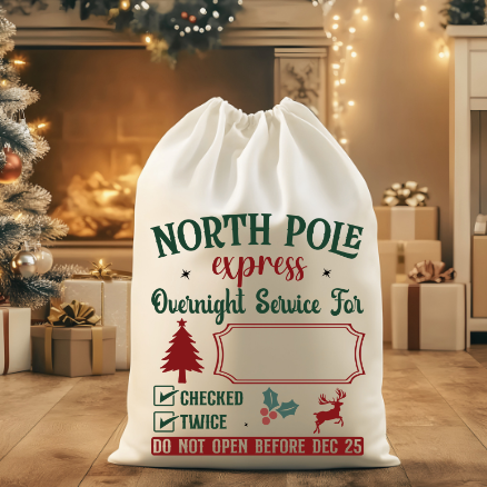 North Pole Santa Sak